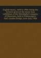English music, 1604 to 1904: being the lectures given at the music loan exhibition of the Worshipful Company of Musicians, held at Fishmongers' Hall, London Bridge, June-July, 1904, 