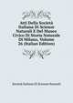 Atti Della Societa Italiana Di Scienze Naturali E Del Museo Civico Di Storia Naturale Di Milano, Volume 26 (Italian Edition), Societa italiana di scienze naturali 