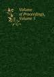 Volume of Proceedings, Volume 5, 