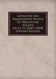 Jahrbucher des Nassauischen Vereins fur Naturkunde Volume bd.21-22 (1867-1868) (German Edition), 