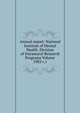 Annual report: National Institute of Mental Health. Division of Intramural Research Programs Volume 1983 v.1, 