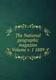 The National geographic magazine Volume v. 1 1889, 
