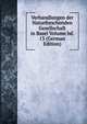 Verhandlungen der Naturforschenden Gesellschaft in Basel Volume bd. 13 (German Edition), 