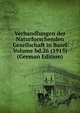 Verhandlungen der Naturforschenden Gesellschaft in Basel Volume bd.26 (1915) (German Edition), 