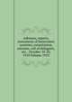 Adresses, reports, statements of benevolent societies, constitution, minutes, roll of delegates, etc. . October 10-20, 1910 Volume 1910, 