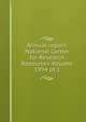 Annual report: National Center for Research Resources Volume 1994 pt.1, 