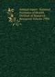 Annual report: National Institutes of Health. Division of Research Resources Volume 1984, 