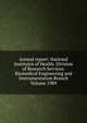 Annual report: National Institutes of Health. Division of Research Services. Biomedical Engineering and Instrumentation Branch Volume 1989, 