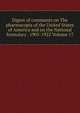 Digest of comments on The pharmacopia of the United States of America and on the National formulary . 1905-1922 Volume 17, 
