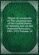 Digest of comments on The pharmacopia of the United States of America and on the National formulary . 1905-1922 Volume 18, 