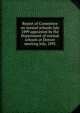 Report of Committee on normal schools July 1899 appointed by the Department of normal schools at Denver meeting July, 1895, 