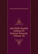 Atti Della Societa Italiana Di Scienze Naturali, Volume 20, Societa italiana di scienze naturali 