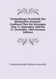 Verhandlungs-Protokolle Des Sachsischen National-Conflures Uber Die Sitzungen Vom 15. September 1868 Bis 31. Dezember, 1868 (German Edition), Transylvania Sach Nations-universitat 