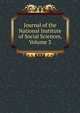 Journal of the National Institute of Social Sciences, Volume 3, 