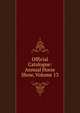 Official Catalogue: Annual Horse Show, Volume 13, 