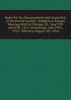 Rules for the Measurement and Inspection of Hardwood Lumber: Adopted at Annual Meeting Held in Chicago, Ill., June 5Th and 6Th, 1913, Containing . and 19Th, 1914 : Effective August 1St, 1914, 