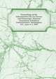 Proceedings of the Subcommittee On Car Service and Demurrage: National Association of Railway Commissioners. Washington, D.C., June 4-5, 1909, 