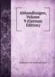 Abhandlungen, Volume 9 (German Edition), Kralovska eska Spolenost Nauk 