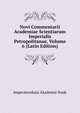 Novi Commentarii Academiae Scientiarum Imperialis Petropolitanae, Volume 6 (Latin Edition), Imperatorskaia Akademia Nauk 