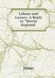 Labour and Luxury: A Reply to "Merrie England", Nemo 