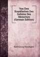 Von Den Krankheiten Des Gehirns Des Menschen (German Edition), Karl Georg Neumann 