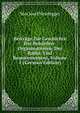 Beitrage Zur Geschichte Der Behorden-Organisationen, Des Raths- Und Beamtenwesens, Volume 1 (German Edition), Max Josef Neudegger 