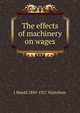 The effects of machinery on wages, J Shield 1850-1927 Nicholson 
