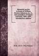Memorial service in honor of William Preston Johnston, LL. D., first president of Tulane Univesity, 1884-1899; introductory address, B M. 1818-1902 Palmer 