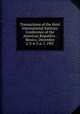 Transactions of the third International Sanitary Conference of the American Republics . Mexico, December 2-3-4-5-6-7, 1907, 