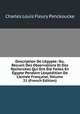 Description De L'?gypte: Ou, Recueil Des Observations Et Des Recherches Qui Ont ?t? Faites En ?gypte Pendant L'exp?dition De L'arm?e Fran?aise, Volume 21 (French Edition), Charles Louis Fleury Panckoucke 