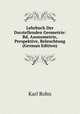 Lehrbuch Der Darstellenden Geometrie: Bd. Axonometrie, Perspektive, Beleuchtung (German Edition), Karl Rohn 