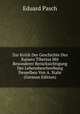 Zur Kritik Der Geschichte Des Kaisers Tiberius Mit Besonderer Berucksichtigung Der Lebensbeschreibung Desselben Von A. Stahr (German Edition), Eduard Pasch 