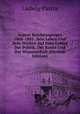 August Reichensperger. 1808-1895: Sein Leben Und Sein Wirken Auf Dem Gebiet Der Politik, Der Kunst Und Der Wissenschaft (German Edition), Ludwig Pastor 