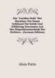 Der "Lucidus Ordo" Des Horatius: Ein Neuer Schl?ssel F?r Kritik Und Erkl?rung Gewonnen Aus Der Dispositionstechnik Des Dichters . (German Edition), Alois Patin 