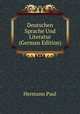 Deutschen Sprache Und Literatur (German Edition), Hermann Paul 