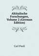 Altitalische Forschungen, Volume 2 (German Edition), Carl Pauli 