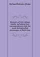 Memoirs of the Colman family, including their correspondence with the most distinguished personages of their time, Richard Brinsley Peake 
