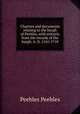 Charters and documents relating to the burgh of Peebles, with extracts from the records of the burgh. A. D. 1165-1710, Peebles Peebles 