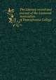 The Literary record and journal of the Linnaean Association of Pennsylvania College, 