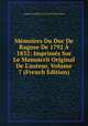 M?moires Du Duc De Raguse De 1792 ? 1832: Imprim?s Sur Le Manuscrit Original De L'auteur, Volume 7 (French Edition), Auguste Frederic Louis Vie De Marmont 