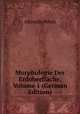 Morphologie Der Erdoberflache, Volume 1 (German Edition), Albrecht Penck 