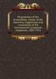 Programmes of the proceedings, names of the reporters, suggestions and conclusions of XII international navigation congresses, 1885-1912, 