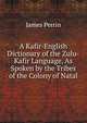 A Kafir-English Dictionary of the Zulu-Kafir Language, As Spoken by the Tribes of the Colony of Natal, James Perrin 