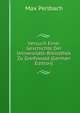 Versuch Einer Geschichte Der Universitats-Bibliothek Zu Greifswald (German Edition), Max Perlbach 