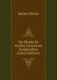 De Photio Et Aretha Lexicorum Scriptoribus (Latin Edition), Becker Petrus 