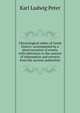 Chronological tables of Greek history: accompanied by a short narrative of events, with references to the sources of information and extracts from the ancient authorities, Karl Ludwig Peter 