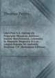 Libri Post S.S. Optimi De Principiis Mosaicis, Authore . Joanne Hutchinsono, Lemmata, in Manuale Disposita Et Lat. Lingua Donata Ab Authoris Studioso T.P. (Romanian Edition), Thomas Peters 