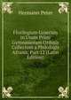 Florilegium Graecum in Usum Primi Gymnasiorum Ordinis Collectum a Philologis Afranis, Part 12 (Latin Edition), Hermann Peter 