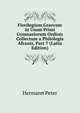 Florilegium Graecum in Usum Primi Gymnasiorum Ordinis Collectum a Philologis Afranis, Part 7 (Latin Edition), Hermann Peter 
