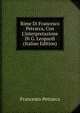Rime Di Francesco Petrarca, Con L'interpretazione Di G. Leopardi (Italian Edition), Francesco Petrarca 